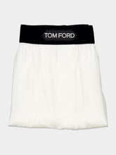 Tom Ford White Silk Boxer Shorts