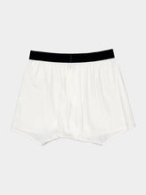 Tom Ford White Silk Boxer Shorts