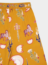 Paula Taurus Printed Silk Crepe Pyjama Pants