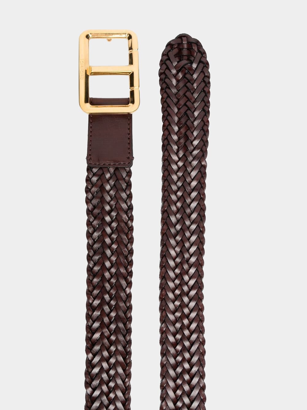 Woven Leather Belt