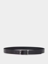 Tom Ford Black Vacchetta Leather T-Loop Belt