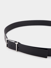 Tom Ford Black Vacchetta Leather T-Loop Belt