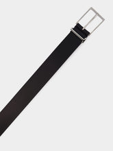 Tom Ford Black Vacchetta Leather T-Loop Belt