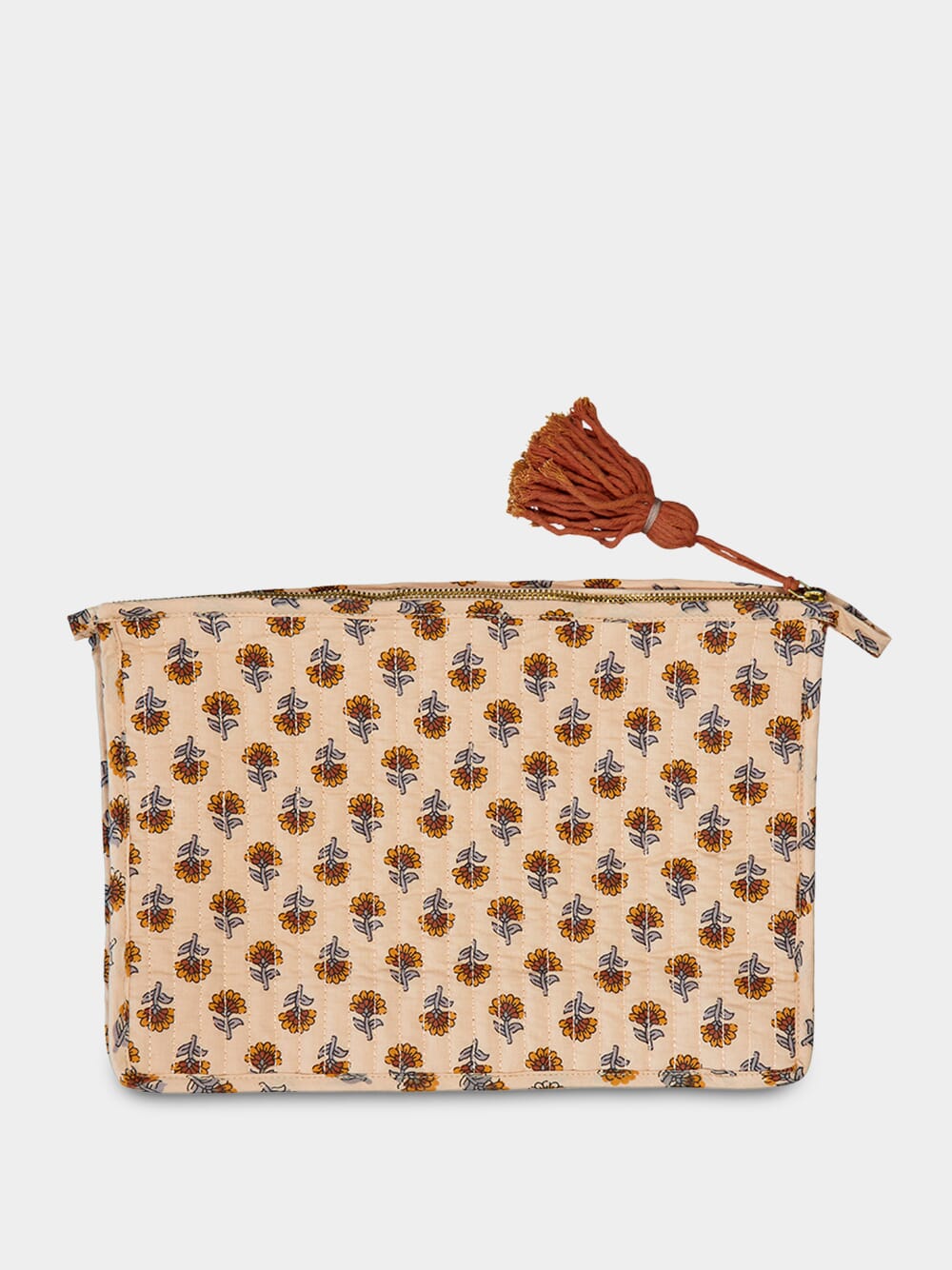 Printed Washbag W/ Tassel