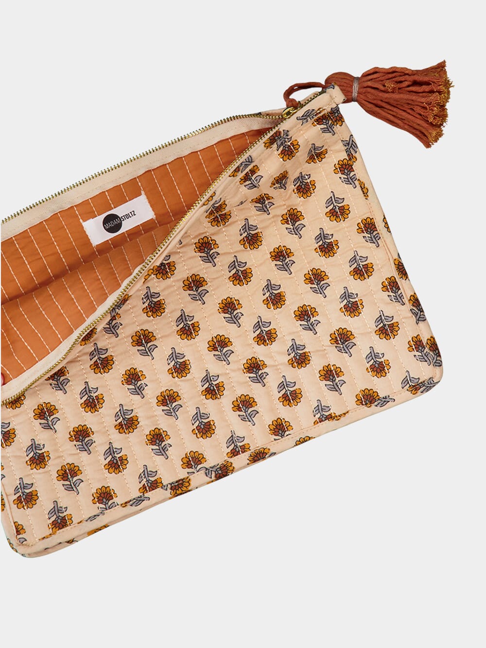 Printed Washbag W/ Tassel