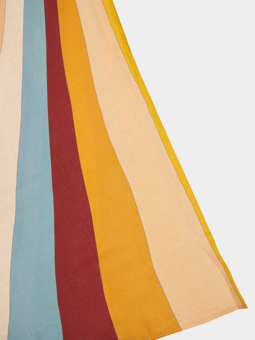 Rainbow Rays Round Tablecloth