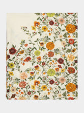 La DoubleJ Multicolour Botticelli Placée Linen Medium Tablecloth