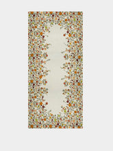 La DoubleJ Multicolour Botticelli Placée Linen Large Tablecloth