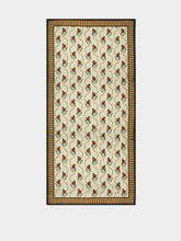 La DoubleJ Ivory Melograno Placée Linen Large Tablecloth