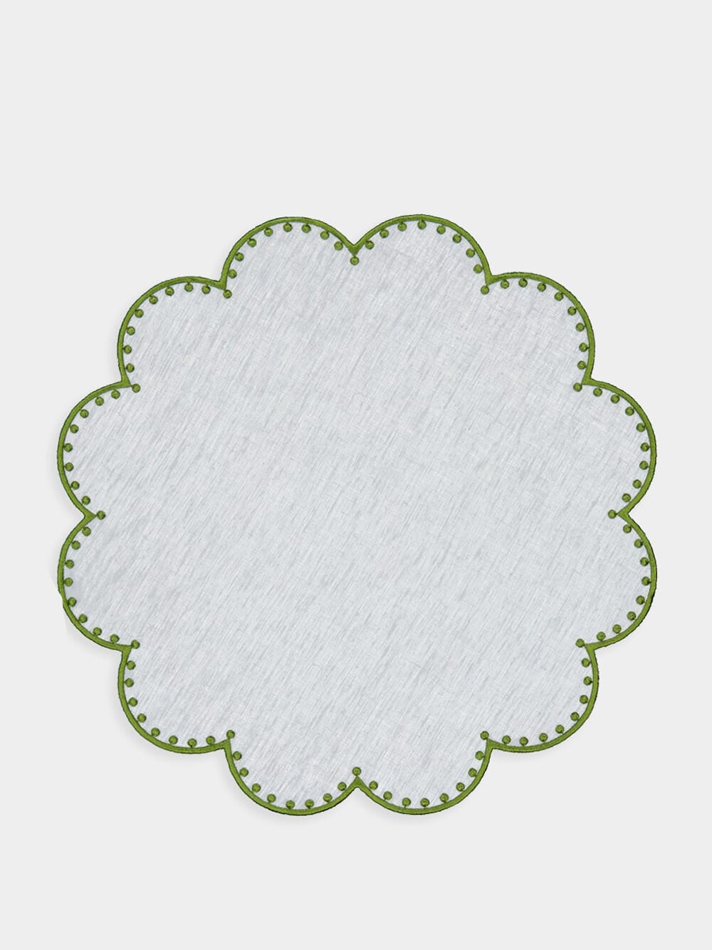 Cascais Light Blue Linen Placemat