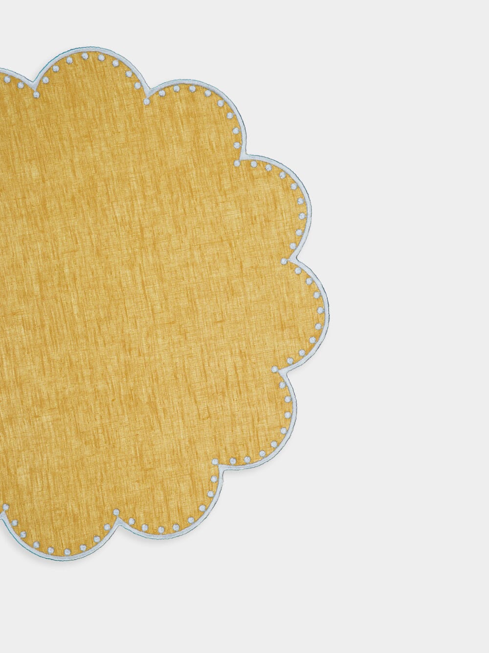 Cascais Mustard Linen Placemat