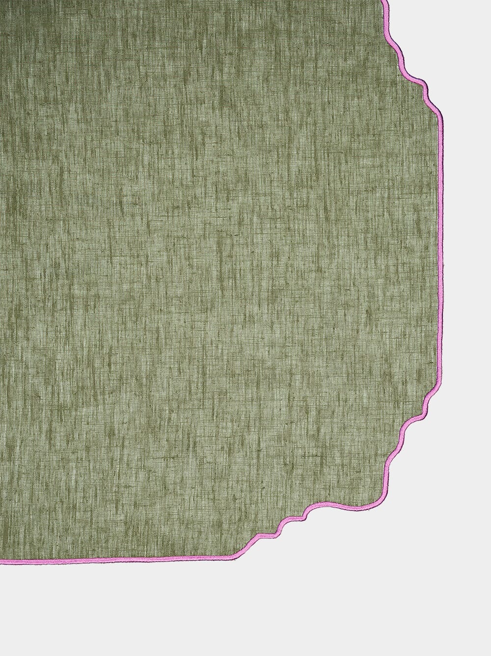 Lisboa Green Linen Placemat