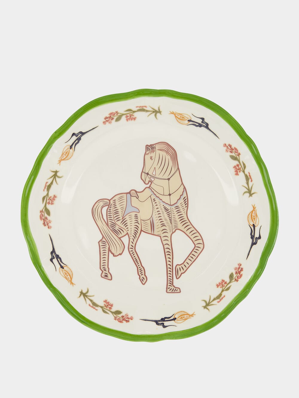 Lusitano Handpainted Dinner Plate