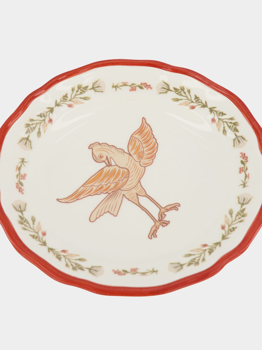 Seagull Handpainted Dessert Plate