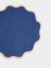 La DoubleJ Set Of 2 Cloud Blue Cotton Placemats