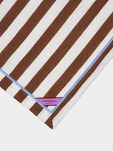 La DoubleJ Set Of 2 Stripped Brown Placemats