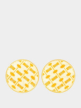 La DoubleJ Set Of 2 Napoli Yellow Taffia Tablemats