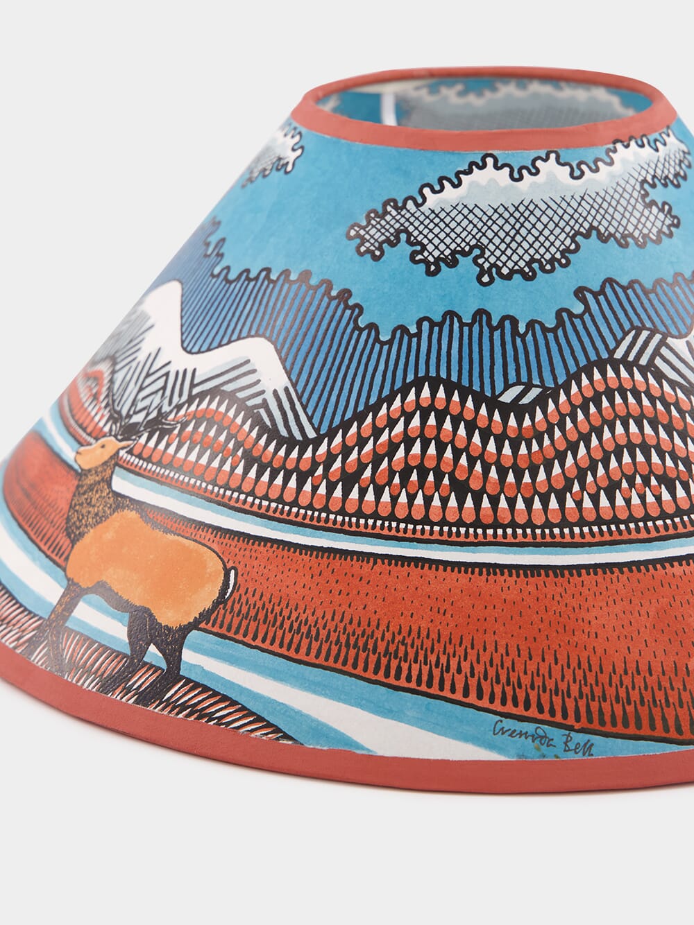 Landscape lampshade