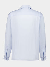 Baziszt Blue Tinees Embroidered Shirt