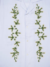 Baziszt Blue Tinees Embroidered Shirt