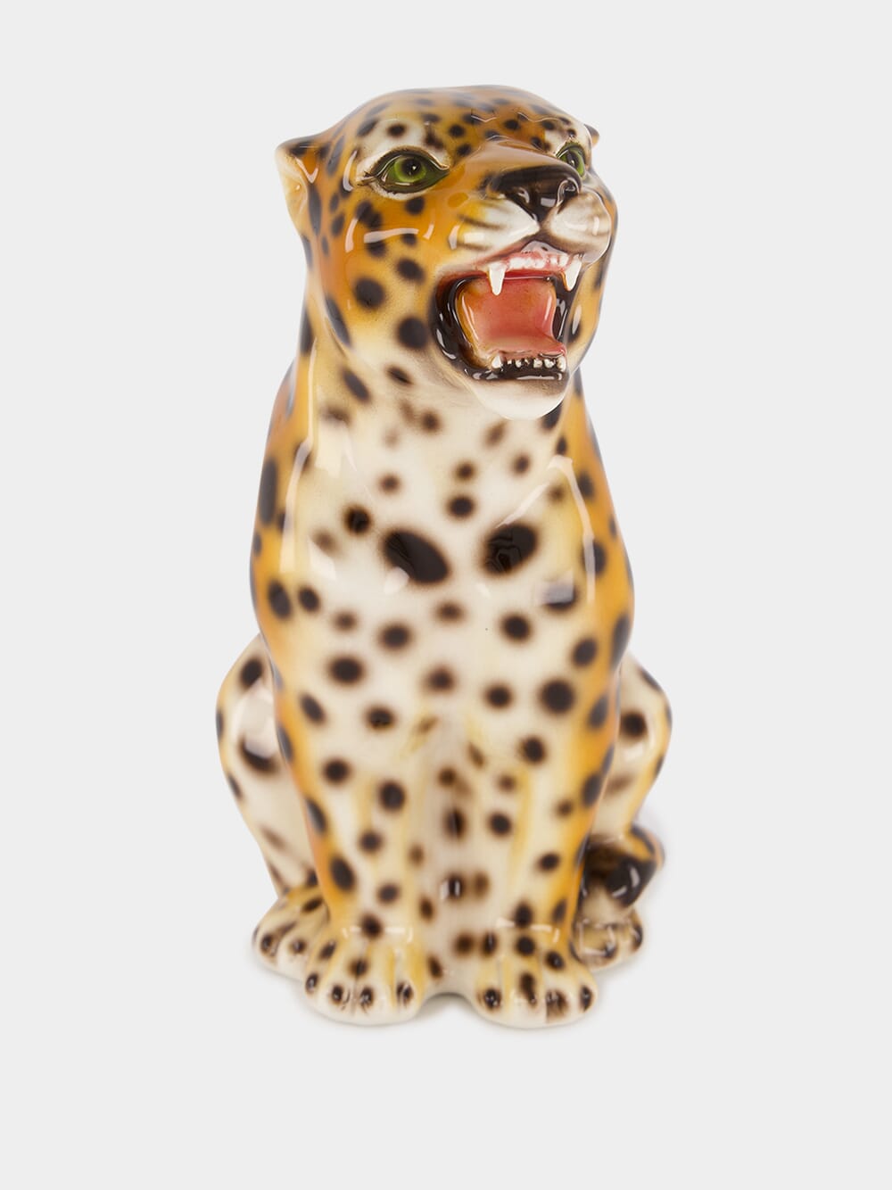 Leopard Ceramic Candle Holder