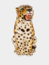 Les Ottomans Leopard Ceramic Candle Holder