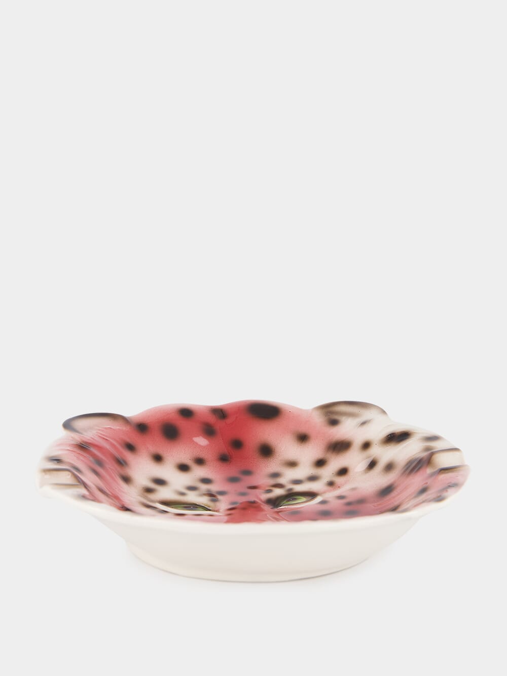 Ceramic Tiger Pink Ashtray