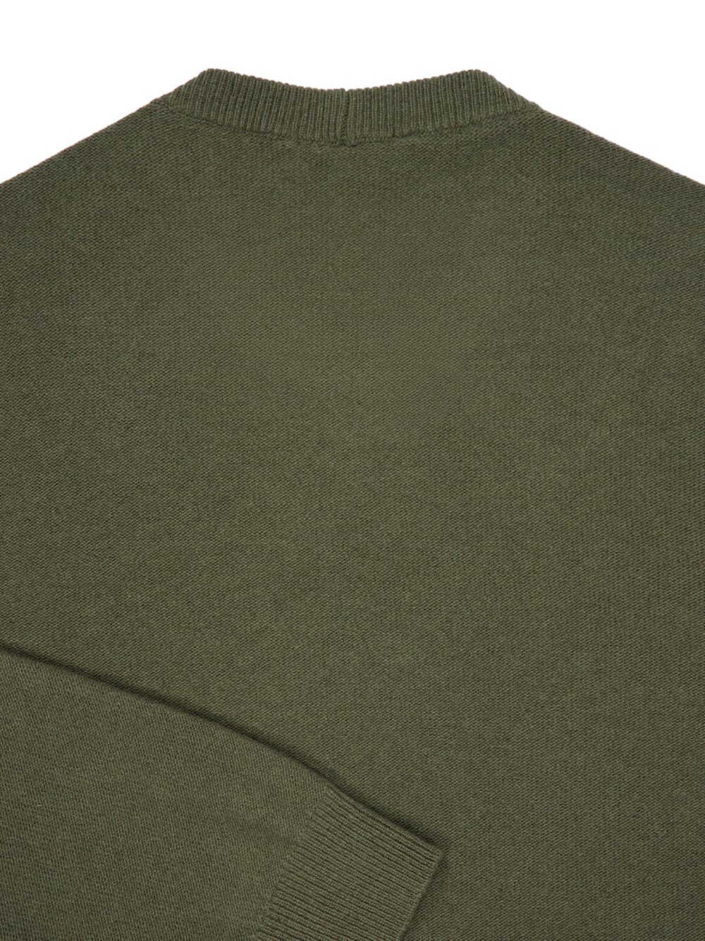 Green Wool Crew-Neck Jumper