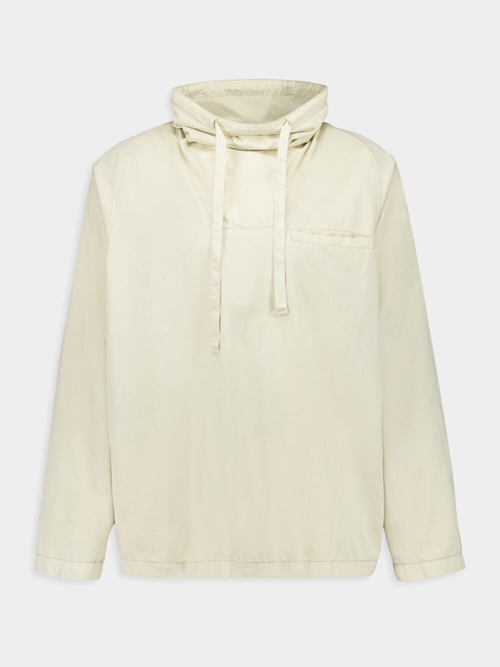 Lemaire Creamy White Funnel Neck Vareuse | Fashion Clinic