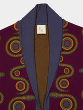 Paula Toadstool Natrix Jacquard Cardigan with Fringes