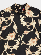 La DoubleJ Sylph Black Buttercup Silk Feather Top