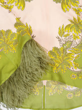 La DoubleJ Swathe Placée Pink Silk Feather Top