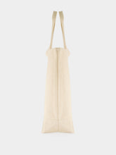Monocle Ecru Logo Cotton Tote Bag