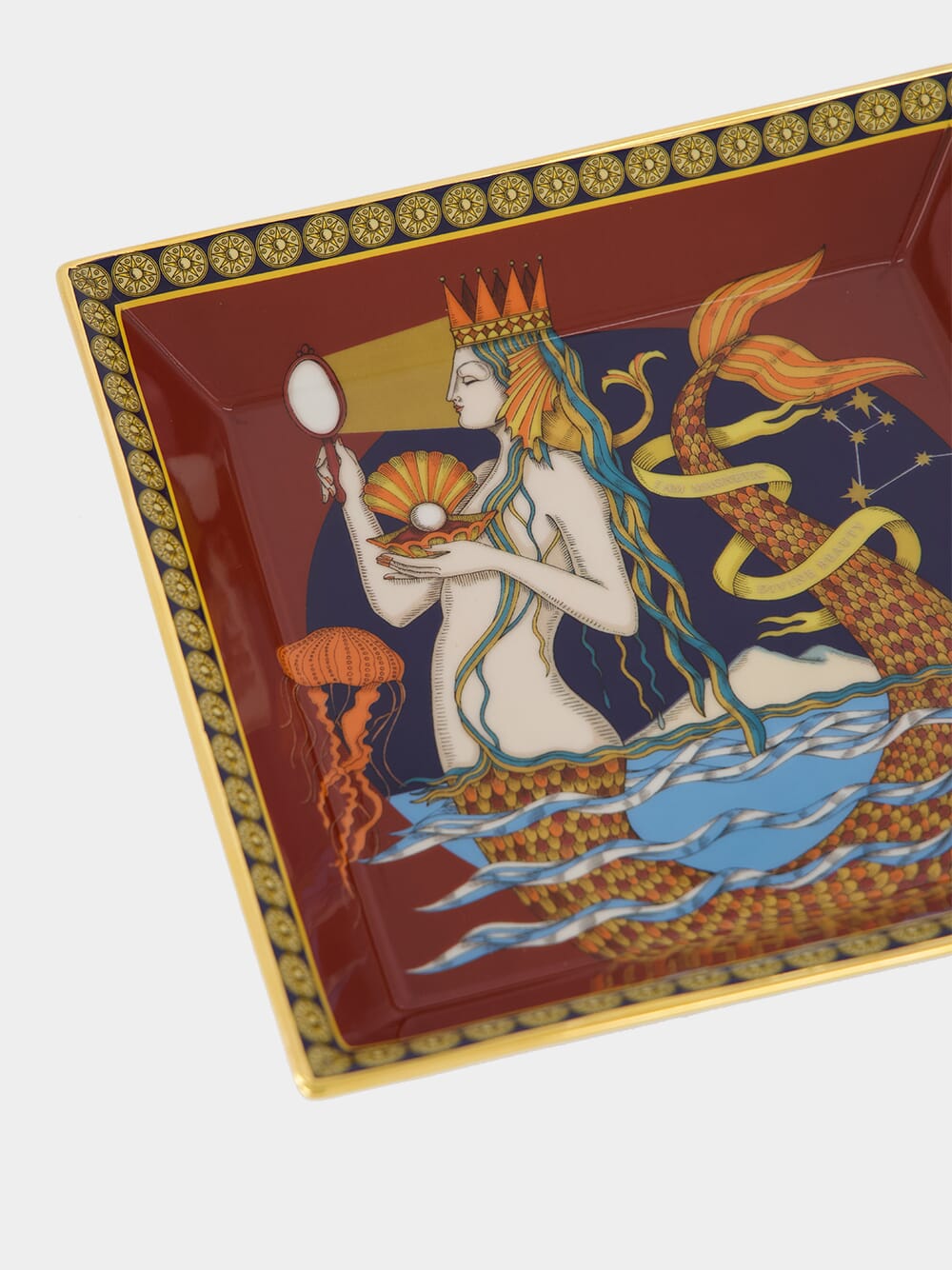 The Mermaid Porcelain Trinket Tray