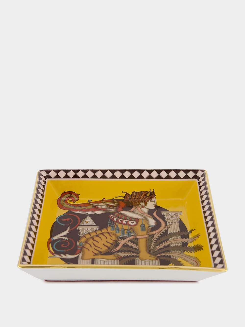 The Sphynx Porcelain Trinket Tray