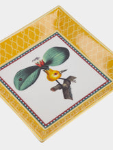 La DoubleJ Leafflyer Saffron Porcelain Tray