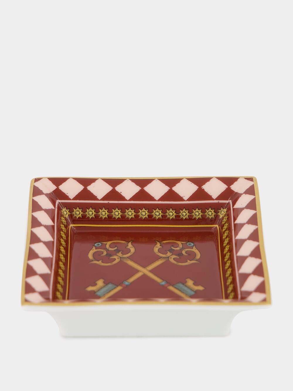 The Keys Porcelain Mini Trinket Tray