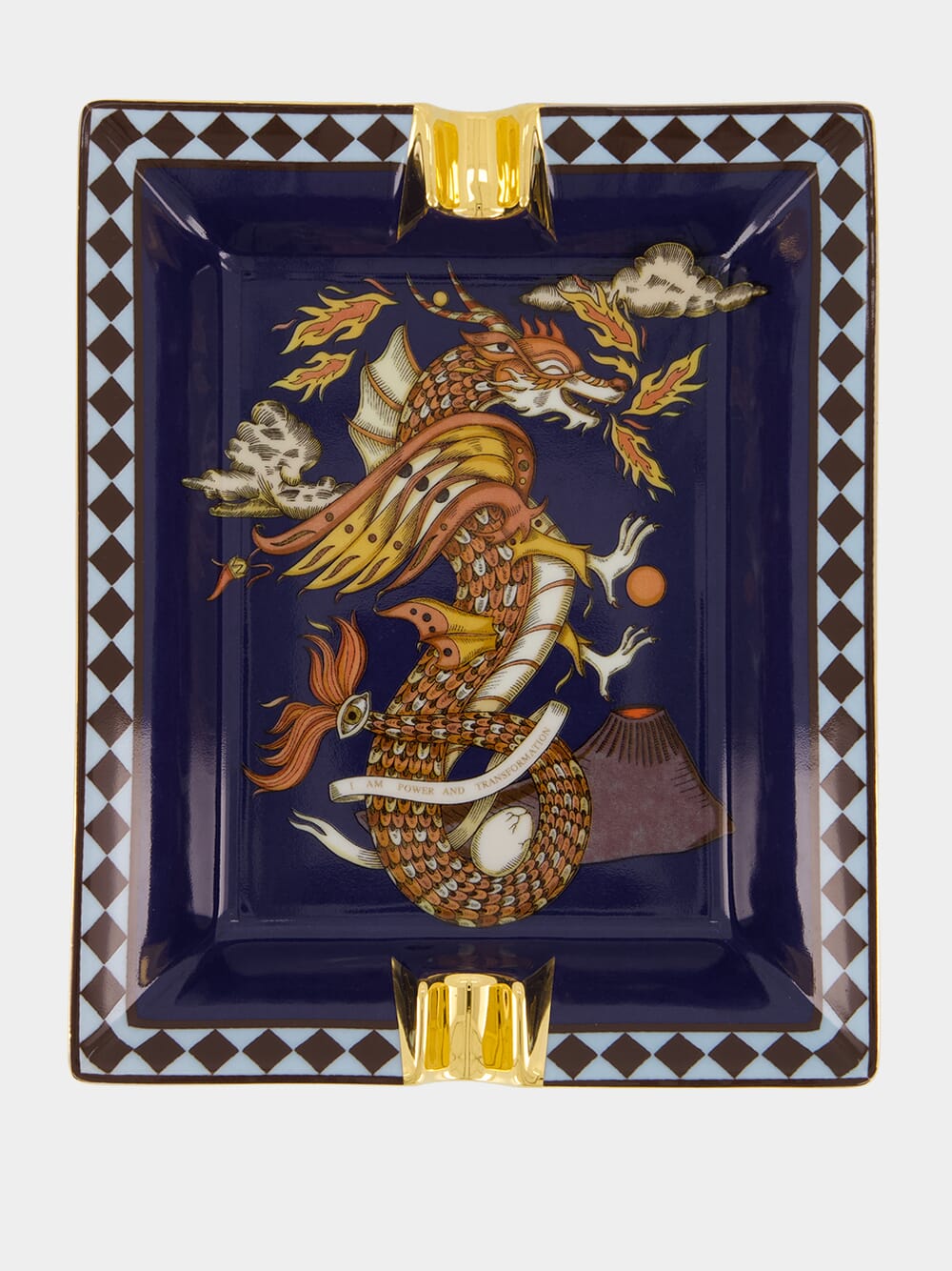 The Dragon Porcelain Ashtray