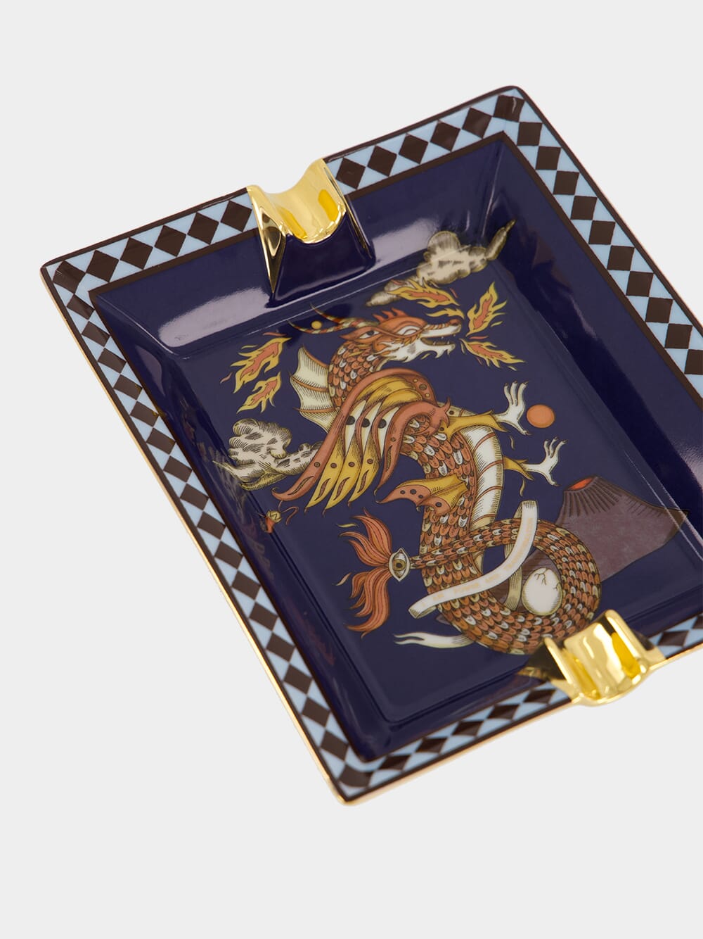 The Dragon Porcelain Ashtray