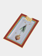 La DoubleJ Leaftrail Light Blue Incense Holder