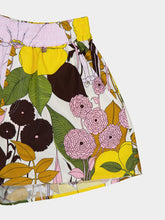 La DoubleJ Big Flowers-Print Cotton Shorts
