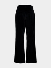 La DoubleJ Black Cotton Straight Fit Pants