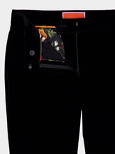 La DoubleJ Black Cotton Straight Fit Pants