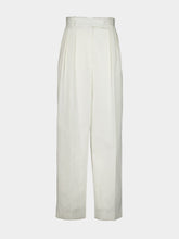 La DoubleJ White Brooklyn Cotton Trousers