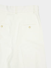 La DoubleJ White Brooklyn Cotton Trousers