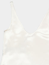 Tom Ford Off-White Silk Scoop Neck Tank Top