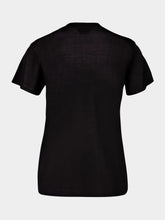 Tom Ford Black Silk Rib Jersey T-Shirt