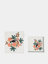 Les Ottomans Embroidered Placemat and Napkin Set