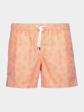 Fedeli Orange Madeira Swim Trunks