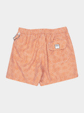 Fedeli Orange Madeira Swim Trunks